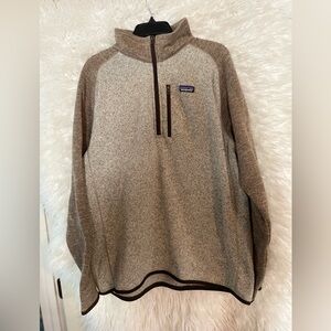 Patagonia Men’s Better Sweater 1/4 Zip Long Sleeve Pullover. Size XL; 25523